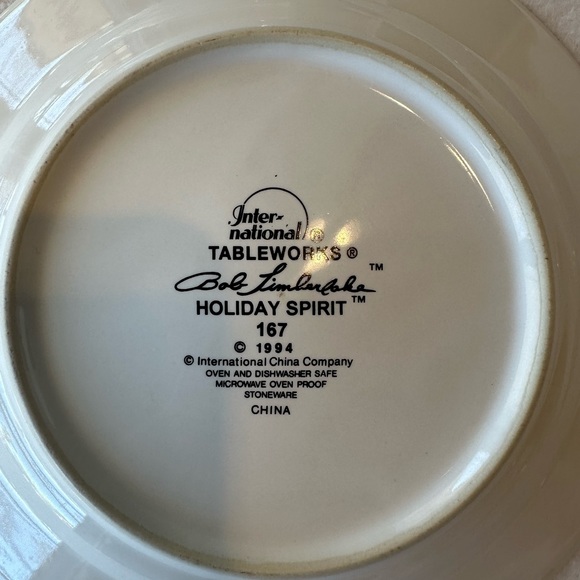 Set of 8 VTG 1994 Bob Timberlake HOLIDAY SPIRIT NUTCRACKER Intl Tableworks - Picture 6 of 6